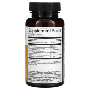 Thành phần vi chất của Manuka Doctor Digestive Health Calcium + Manuka Honey 30 Capsules 810057720413