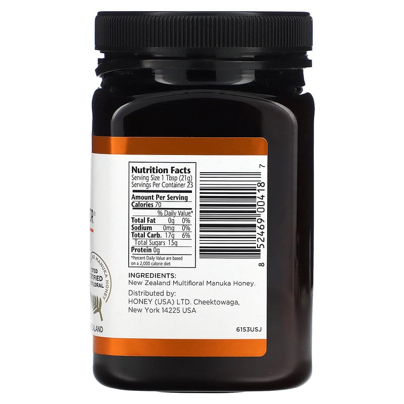 Manuka Doctor Manuka Honey Multifloral MGO 35+ 17.6 oz (500 g) 2 Thành phần vi chất của Manuka Doctor Manuka Honey Multifloral MGO 35+ 17.6 oz (500 g) 852469004187