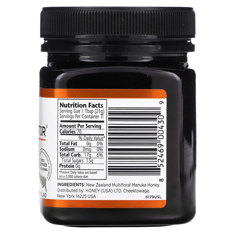 Manuka Doctor Manuka Honey Multifloral MGO 35+ 8.75 oz (250 g) 2 Thành phần vi chất của Manuka Doctor Manuka Honey Multifloral MGO 35+ 8.75 oz (250 g) 852469004309