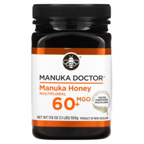 Thực phẩm chức năng Manuka Doctor Manuka Honey Multifloral MGO 60+ 17.6 oz (500 g) 852469004217