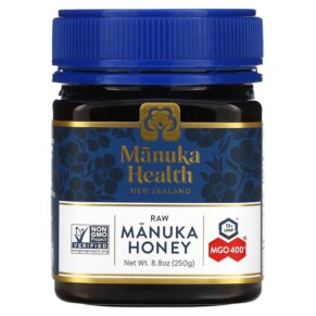 Thực phẩm chức năng Manuka Health Raw Manuka Honey MGO 400+ 8.8 oz (250 g) 895015001544