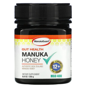 Thực phẩm chức năng ManukaGuard Gut Health Manuka Honey 400 MGO 8.8 oz (250 g) 858631002173