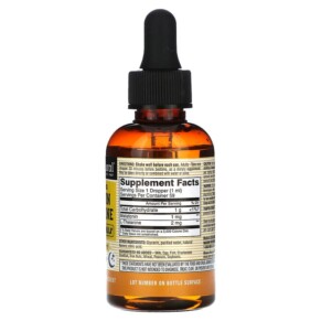 Thành phần vi chất của Mason Natural Fast Acting Melatonin & L-Theanine Sleep Aid Formula Mixed Berry 2 fl oz (59 ml) 311845184573