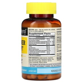 Thành phần vi chất của Mason Natural Fat Burner Therapy 60 Capsules 311845131256