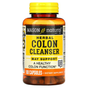 Thực phẩm chức năng Mason Natural Herbal Colon Cleanser 100 Capsules 311845122216