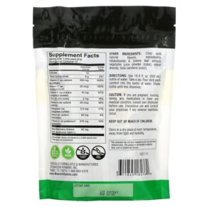 Thành phần vi chất của Mason Natural Immune Defense with Electrolytes Elderberry Selenium & Zinc Mixed Berry 14 Powder Stick Packs 4 oz (112 g) 311845182760