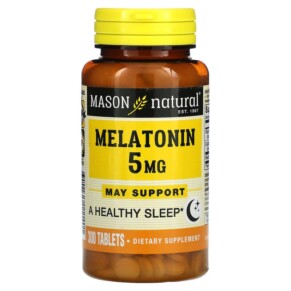 Thực phẩm chức năng Mason Natural Melatonin 5 mg 300 Tablets 311845111401