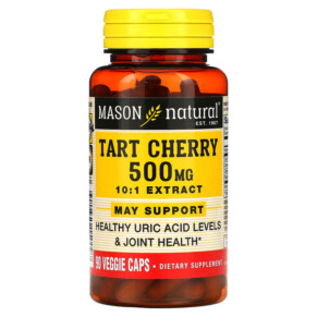 Thực phẩm chức năng Mason Natural Tart Cherry 250 mg 90 Veggie Caps 311845150097
