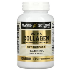 Thực phẩm chức năng Mason Natural Ultra Collagen with Horsetail Concentrate 100 Capsules 311845149114