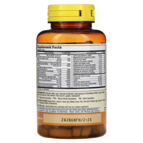 Thành phần vi chất của Mason Natural Vitrum 50+ Adult-Multi Iron Free 100 Tablets 311845159717