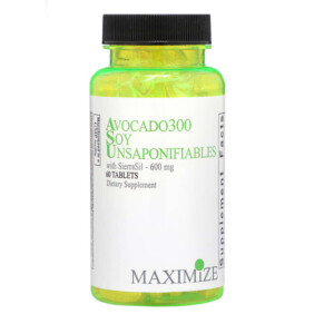 Thực phẩm chức năng Maximum International Avocado 300 Soy Unsaponifiables 300 mg 60 Tablets 800326500075