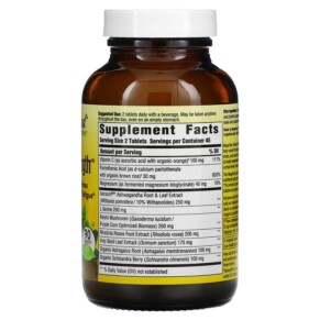Thành phần vi chất của MegaFood Adrenal Strength 90 Tablets 051494200230