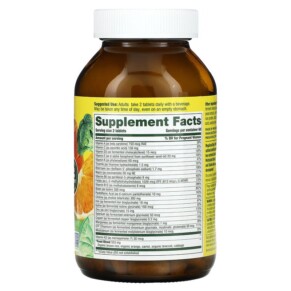 Thành phần vi chất của MegaFood Baby & Me 2 Prenatal Multi 120 Tablets 051494103159