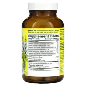 Thành phần vi chất của MegaFood Balanced Minerals 90 Tablets 051494101698