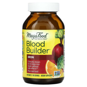 Thực phẩm chức năng MegaFood Blood Builder Iron 180 Tablets 051494101186