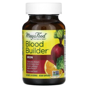 Thực phẩm chức năng MegaFood Blood Builder Iron 60 Tablets 051494101711