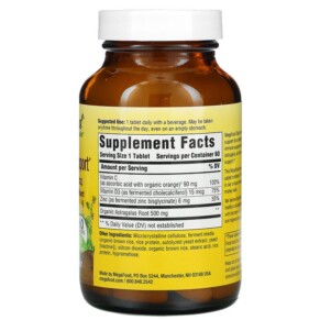 Thành phần vi chất của MegaFood Daily Immune Support 60 Tablets 051494104439