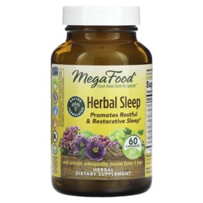 Thực phẩm chức năng MegaFood Herbal Sleep 60 Capsules 051494104026