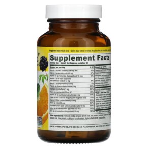 Thành phần vi chất của MegaFood Men's 40+ One Daily Multivitamin 60 Tablets 051494102695