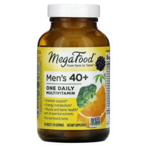 Thực phẩm chức năng MegaFood Men's 40+ One Daily Multivitamin 90 Tablets 051494102701