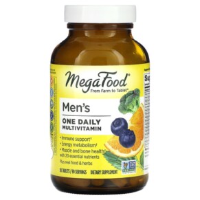 Thực phẩm chức năng MegaFood Men's One Daily Multivitamin 90 Tablets 051494101087