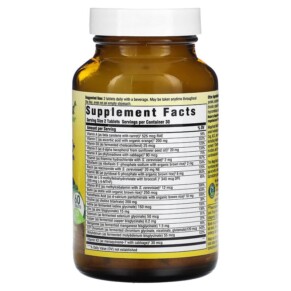 Thành phần vi chất của MegaFood Multi for Men 40+ 60 Tablets 051494103173