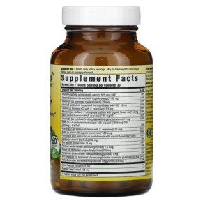 Thành phần vi chất của MegaFood Multi for Men 55+ 60 Tablets 051494102732