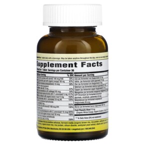 Thành phần vi chất của MegaFood One Daily 30 Tablets 051494101506