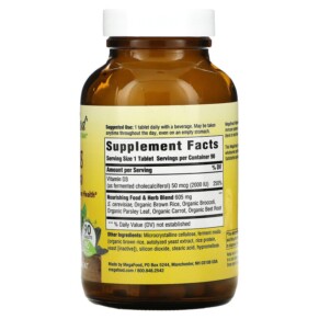 Thành phần vi chất của MegaFood Vitamin D3 2000 IU (50 mcg) 90 Tablets 051494102220