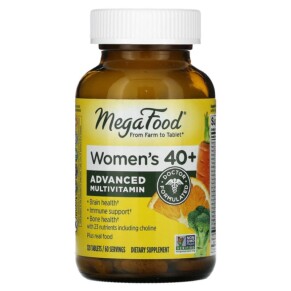Thực phẩm chức năng MegaFood Women's 40+ Advanced Multivitamin 120 Tablets 051494103227