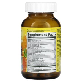 Thành phần vi chất của MegaFood Women's Advanced Multivitamin 120 Tablets 051494103241