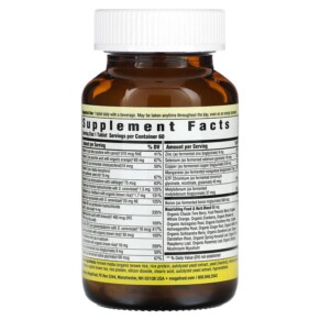 Thành phần vi chất của MegaFood Women’s One Daily 60 Tablets 051494101049