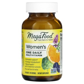 Thực phẩm chức năng MegaFood Women's One Daily MultiVitamin 90 Tablets 051494101056