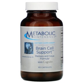 Thực phẩm chức năng Metabolic Maintenance Brain Cell Support with Cognizin 60 Capsules 838287006695