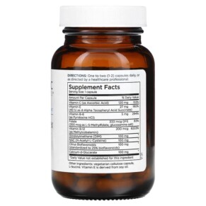 Thành phần vi chất của Metabolic Maintenance DIM Complex 60 Capsules 838287006121