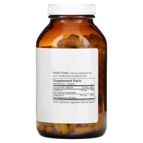 Thành phần vi chất của Metabolic Maintenance Magnesium Citrate 240 Capsules 838287004301