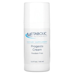 Thực phẩm chức năng Metabolic Maintenance Progeste Cream 3.5 fl oz (100 ml) 838287006435