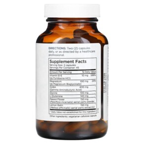 Thành phần vi chất của Metabolic Maintenance Stress Maintenance 90 Capsules 838287006022