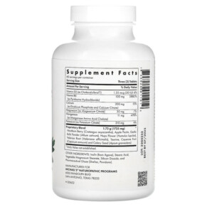 Thành phần vi chất của Michael's Naturopathic Blood Pressure Factors 180 Vegetarian Tablets 755929011919