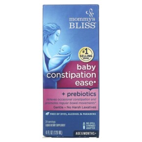 Thực phẩm chức năng Mommy's Bliss Baby Constipation Ease 6 Months+ 4 fl oz (120 ml) 679234055317
