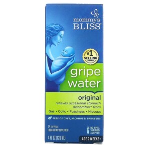 Thực phẩm chức năng Mommy's Bliss Gripe Water Original Age 2 Weeks+ 4 fl oz (120 ml) 679234052996