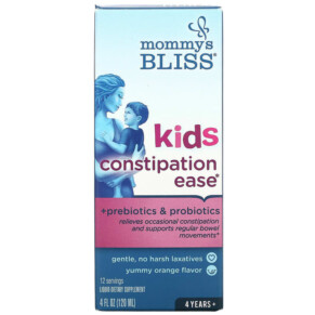 Thực phẩm chức năng Mommy's Bliss Kids Constipation Ease 4 Years+ Orange 4 fl oz (120 ml) 679234075230