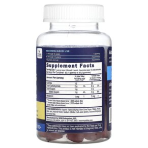 Thành phần vi chất của Mommy's Bliss Kids Sleep Gummies 3 Yrs+ Strawberry 60 Gummies 679234071829