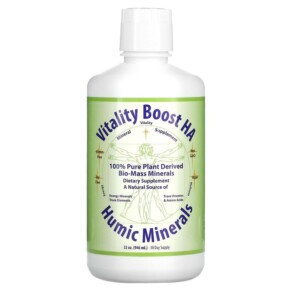 Thực phẩm chức năng Morningstar Minerals Vitality Boost HA Humic Minerals 32 fl oz (946 ml) 819237009782
