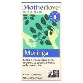 Thực phẩm chức năng Motherlove Moringa 120 Liquid Capsules 759160650029