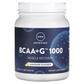 Thực phẩm chức năng MRM Nutrition BCAA+G 1000 Lemonade 2.2 lbs (1.000 g) 609492710277