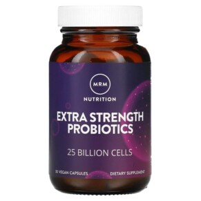 Thực phẩm chức năng MRM Nutrition Extra Strength Probiotics 25 Billion Cells 30 Vegan Capsules 609492310477