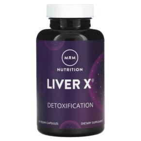 Thực phẩm chức năng MRM Nutrition Nutrition Liver X 60 Vegan Capsules 609492610058