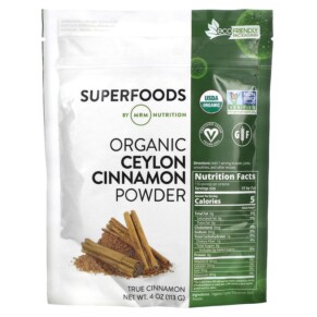 Thực phẩm chức năng MRM Nutrition Organic Ceylon Cinnamon Powder 4 oz (113 g) 609492800374