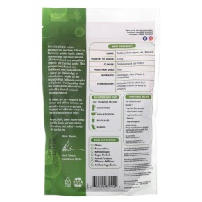 Thành phần vi chất của MRM Nutrition Organic Red Beet Powder 8.5 oz (240 g) 609492800022
